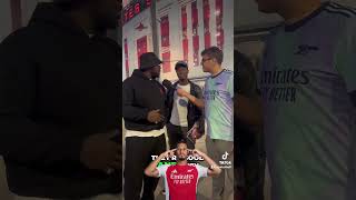 Adebayo Akinfenwa Liverpool Fan Arsenal game is intriguing fyp tiktok shorts viralvideo [upl. by Ardelia]