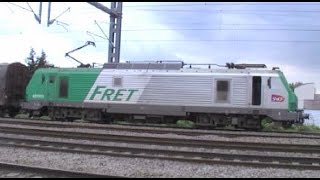 Chelles BB 27005  Rils et EVS SNCF [upl. by Okihcim]