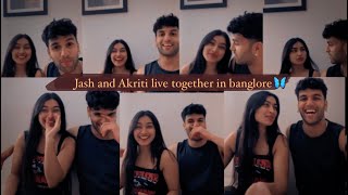 Akriti and jashwant live together in Bangalore 🦋🤍 jashwanth akritinegi splitsvilla splitsvillax5 [upl. by Harilda]