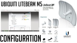 How to Set up and configure Ubiquiti LITEBEAM M5 How to change ip address of Ubnt Products [upl. by Maximo38]