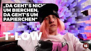 tlow Interview TikTokHype quotBenzo Diariesquot Kleinstadtleben amp Zukunftspläne  16BARS [upl. by Nylorahs]