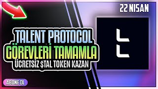 Talent Protocol  LinkedIn Benzeri Web3 Platformu Ücretsiz TAL Token Kazan [upl. by Nevur]