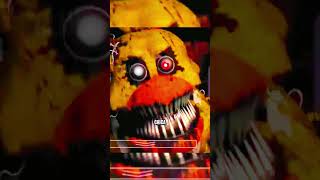 Todos Los JumpScares De FNAF 4 En FNaF 1 MOD shorts [upl. by Newbill560]