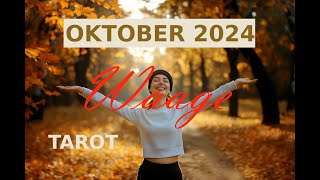 WAAGE MITTE OKTOBER 2024 ★ Eine zweite Chance ★ TAROT ORAKEL [upl. by Atteynot]