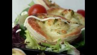 amuses bouches  bouchees au crabe et parmesanwmv [upl. by Iroc]