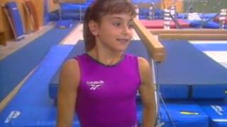 Gymnastics video training Back twisting with Dominique Moceanu [upl. by Phaidra]