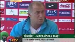 Fatih Terim  Ben Ders Almam Ders Veririm [upl. by Illak]