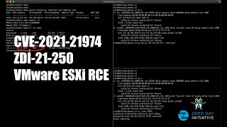 CVE202121974 Demonstrating Remote Code Execution on VMware ESXi Server [upl. by Namurt787]