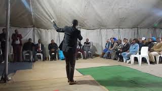 Macassar tent Crusade 11 September with Host Evangelist Gert Wilskut [upl. by Grega320]