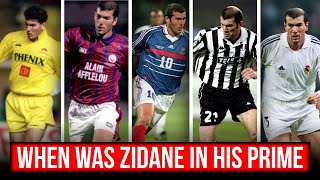 When was Zinedine Zidane in his Prime [upl. by Mirna]