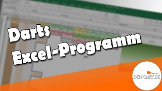 DartsSoftware  Vorstellung 99Darts ExcelProgramm  Darts Training  Trainingshilfe  deindartde [upl. by Watson]