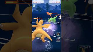 dragonite vs shiny salamence ✨ in pokemongo [upl. by Gora486]