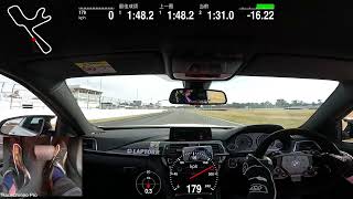 winton raceway trackschool openpit onboard with footcam BMW m4 f82 [upl. by Parke]