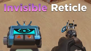 How to get an invisible reticle in Apex Legends PCConsole [upl. by Snebur]