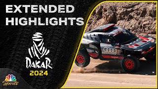 Stage 4  2024 Dakar Rally  EXTENDED HIGHLIGHTS  1924  Motorsports on NBC [upl. by Akeemat]