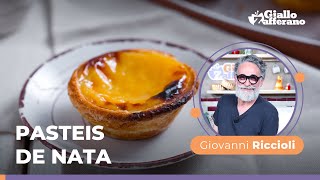 PASTEIS DE NATA la RICETTA TRADIZIONALE PORTOGHESE di GIOVANNI RICCIOLI😋💛 [upl. by Colin173]