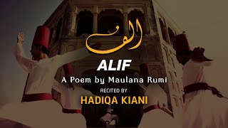 Hadiqa Kiani  ALIF  For RabiulAwal  A Poem by Maulana Rumi [upl. by Karlan]