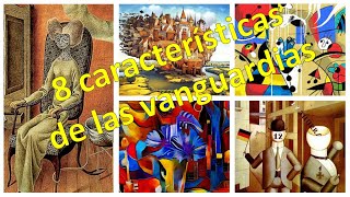 8 características del arte de vanguardia [upl. by Maise]