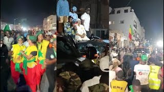 Caravane départementale de Dakar avec la tête de liste Abass Fall [upl. by Chic]