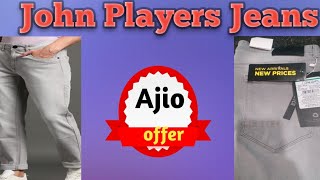 John players Jeans  Ajio offer johnplayers jeans ajio onlineshoppingshortssubscribe trending [upl. by Kirwin]