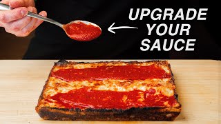 The Pizza Sauce Secret No One Knows About [upl. by Llewen]