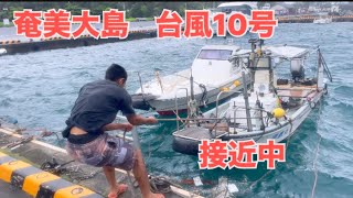 台風10号最新情報 奄美大島 2024年8月26日 接近中 [upl. by Weinberg410]