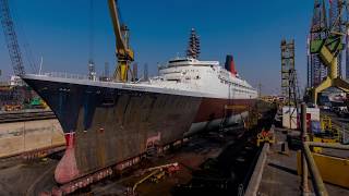 Queen Elizabeth 2  Drydocks World [upl. by Andree696]