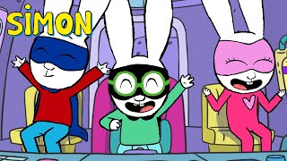 Les héros de la pâte à modeler  Simon Superlapin  Épisodes Complets 1h S24  Dessin animé [upl. by Aihsitan]