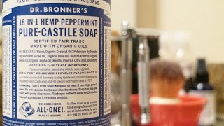 Dr Bronners Peppermint Pure Castile Soap  Review [upl. by Tteltrab]