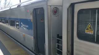 Metro North Railroad BL20GHM 126 at Harlem ValleyWingdale Station [upl. by Alliehs]