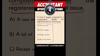 Accountant Interview Questions amp Answers Series Shorts Accountant [upl. by Yort]