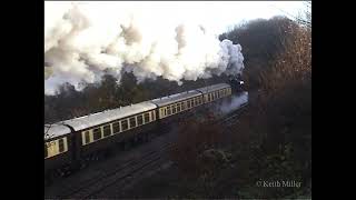 The SRA VIP Special with 3440 City of Truro  30th November and 3rd December 2004 [upl. by Bettencourt281]