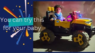 Baby driving toy car  car driving🚓😎 shortsfeed car [upl. by Joann976]