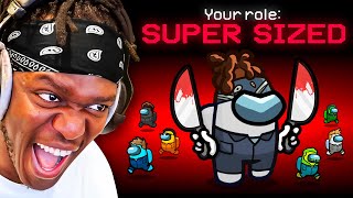 SIDEMEN AMONG US BUT THE IMPOSTER IS SUPER SIZED [upl. by Segroeg583]