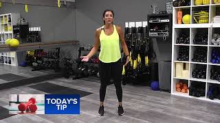 Fitness tip Curtsy lunge [upl. by Eresed]