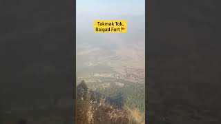 Takmak Tok Raigad Fort🚩takmaktokraigad raigad raigadfort takmaktok shorts trending viral [upl. by Adnalor]