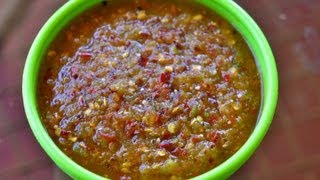 Tomatillo Salsa with Chile de Arbol Recipe [upl. by Gill]