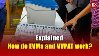 How do EVMs and VVPAT work General Elections [upl. by Ahsiuqal4]