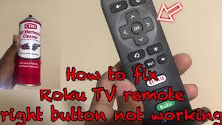 How To Fix Roku TV Remote Right Button Not Working [upl. by Tamara]