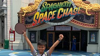 Sesami Street Spaghetti Space Chase  Universal Studios Singapore [upl. by Irmina]