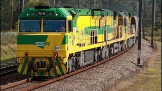 50 More Trains in 15 Minutes Compilation  Australian Trains New South Wales [upl. by Anidene]