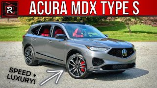 The 2024 Acura MDX Type S Is A Flagship Luxury SUV With Turbo V6 Power [upl. by Seem]