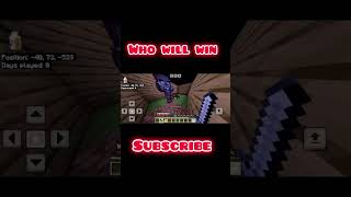 Who will winminecraft shortsminecraft viralshortshortsubscribe [upl. by Valentia214]