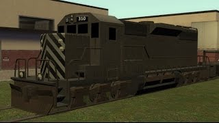 Gmod  GTASA freight [upl. by Narmak868]