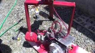 Hot Rod Harbor Freight Engine 8000 RPM Motor [upl. by Nnov]