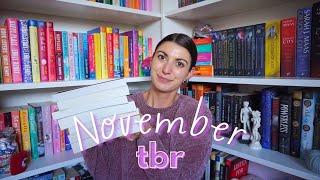 TBR  Books I Want to Read in November [upl. by Adnik]