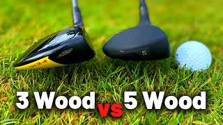 3 Wood vs 5 Wood  What should you have in the bag GREAT INSIGHT [upl. by Dnaltruoc757]