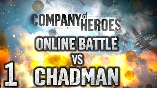 Company of Heroes Online Battle vs CHADMAN 1 [upl. by Alvita]