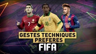 MES 3 GESTES TECHNIQUES PRÉFÉRÉS SUR FIFA [upl. by Jarret]