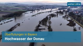 Hochwasser der Donau Überflutungen in Kelheim [upl. by Ramoj113]